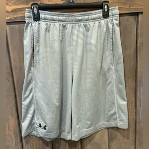 Under Armour Men's Gray Basketball Shorts